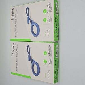 Air Tag Holder Belkin Secure Holder w/Strap Set of Two